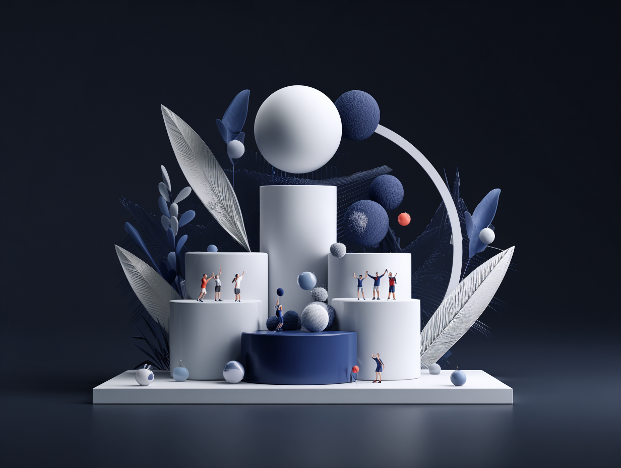 Solutions benchmark podium showing competitive ranking